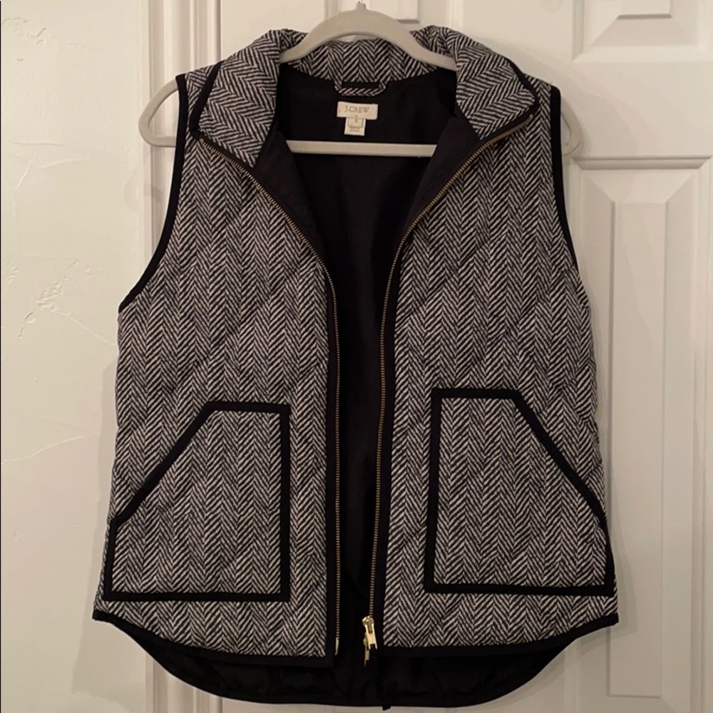 J. Crew quilted vest